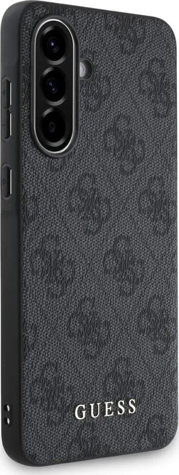 Guess Samsung Galaxy A36 Hoesje Hard Case 4G Logo Metal Zwart afbeelding 3