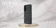 Guess Samsung Galaxy A36 Hoesje Hard Case 4G Logo Metal Zwart afbeelding 8