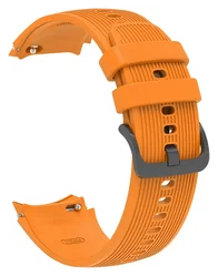 OnePlus Watch 3 / 2R / 2 Bandje - Siliconen met Gespsluiting - Oranje afbeelding