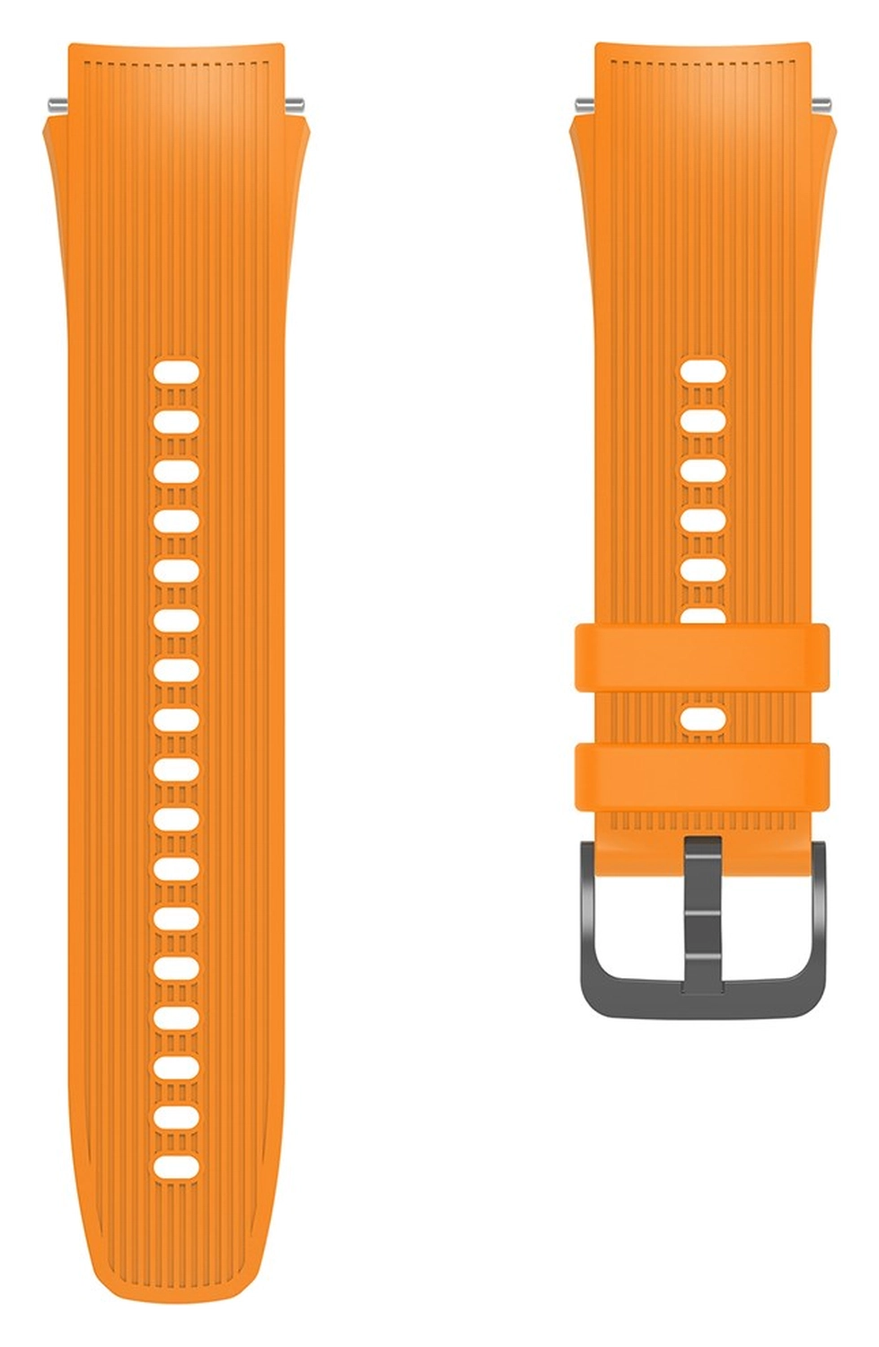 OnePlus Watch 3 / 2R / 2 Bandje - Siliconen met Gespsluiting - Oranje afbeelding 2