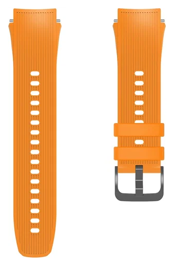 OnePlus Watch 3 / 2R / 2 Bandje - Siliconen met Gespsluiting - Oranje afbeelding 2