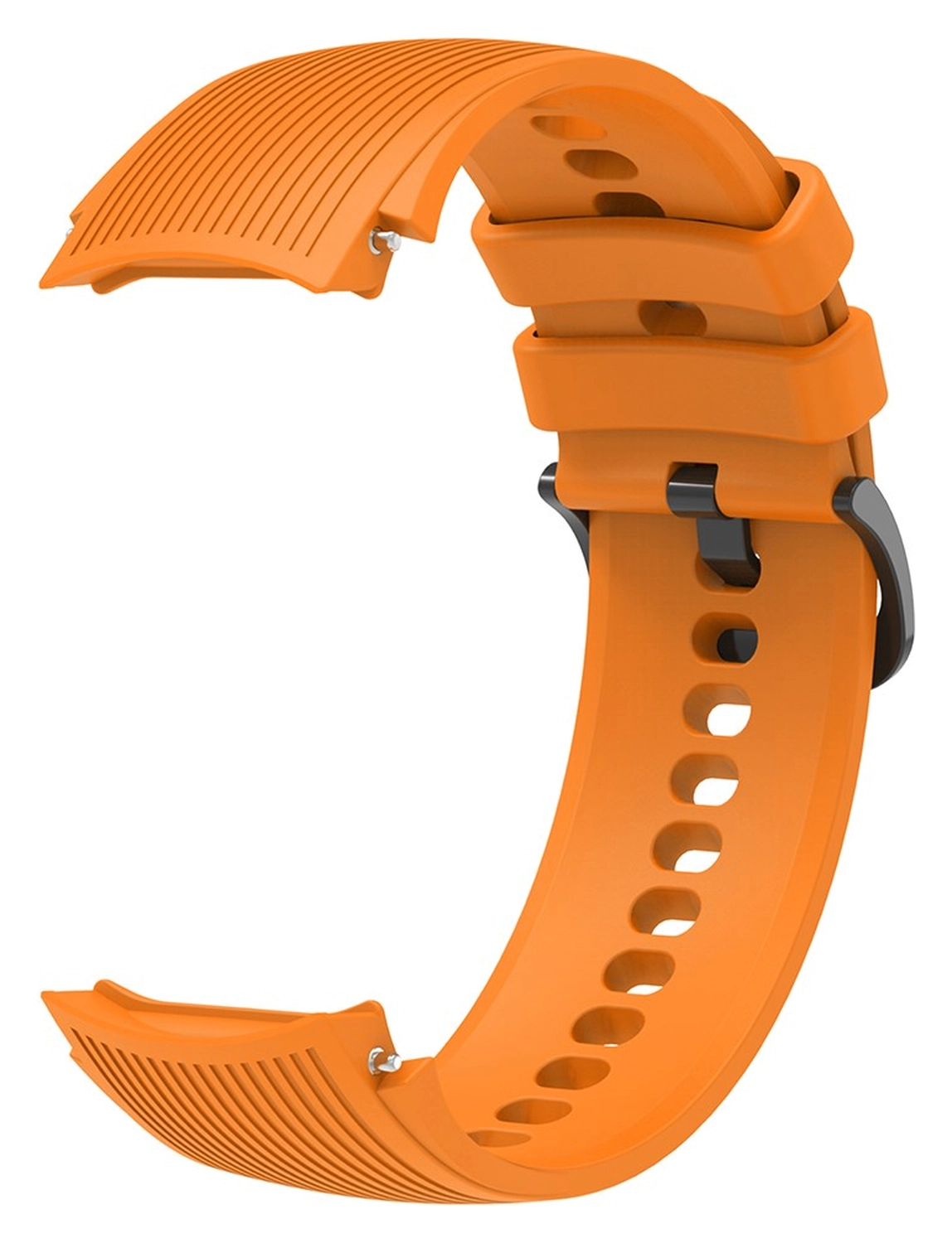 OnePlus Watch 3 / 2R / 2 Bandje - Siliconen met Gespsluiting - Oranje afbeelding 3