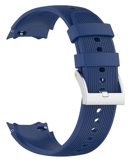 OnePlus Watch 3 / 2R / 2 Bandje Siliconen - met Gespsluiting - Blauw afbeelding 1