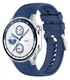 OnePlus Watch 3 / 2R / 2 Bandje Siliconen - met Gespsluiting - Blauw afbeelding 2