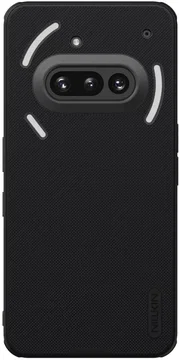 Nillkin Frosted Shield Nothing Phone (3a) Hoesje MagSafe Back Cover Zwart
