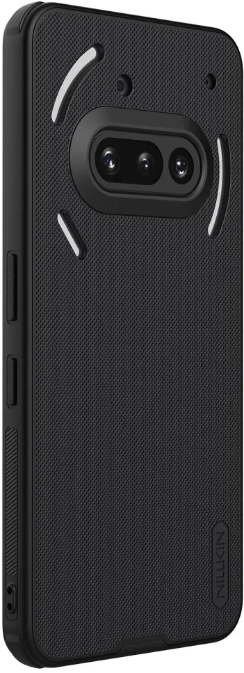 Nillkin Frosted Shield Nothing Phone (3a) Hoesje MagSafe Back Cover Zwart afbeelding 2