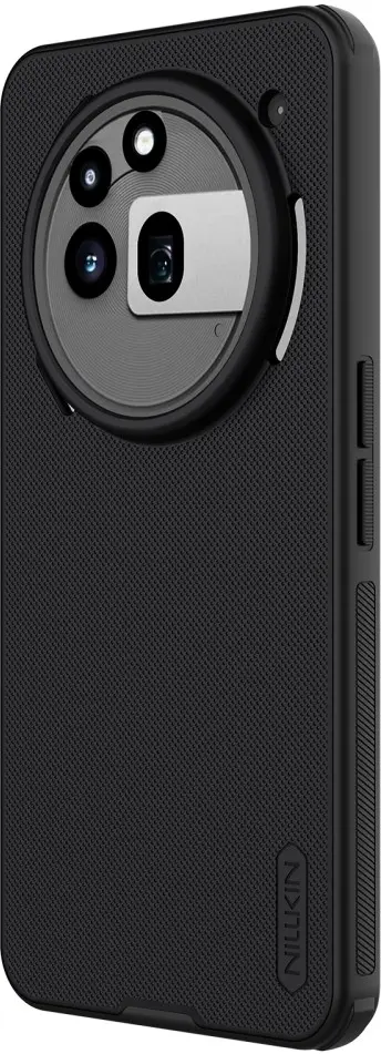 Nillkin Frosted Shield Nothing Phone (3a) Pro Hoesje MagSafe Back Cover Zwart afbeelding 2