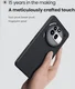 Nillkin Frosted Shield Nothing Phone (3a) Pro Hoesje MagSafe Back Cover Zwart afbeelding 5