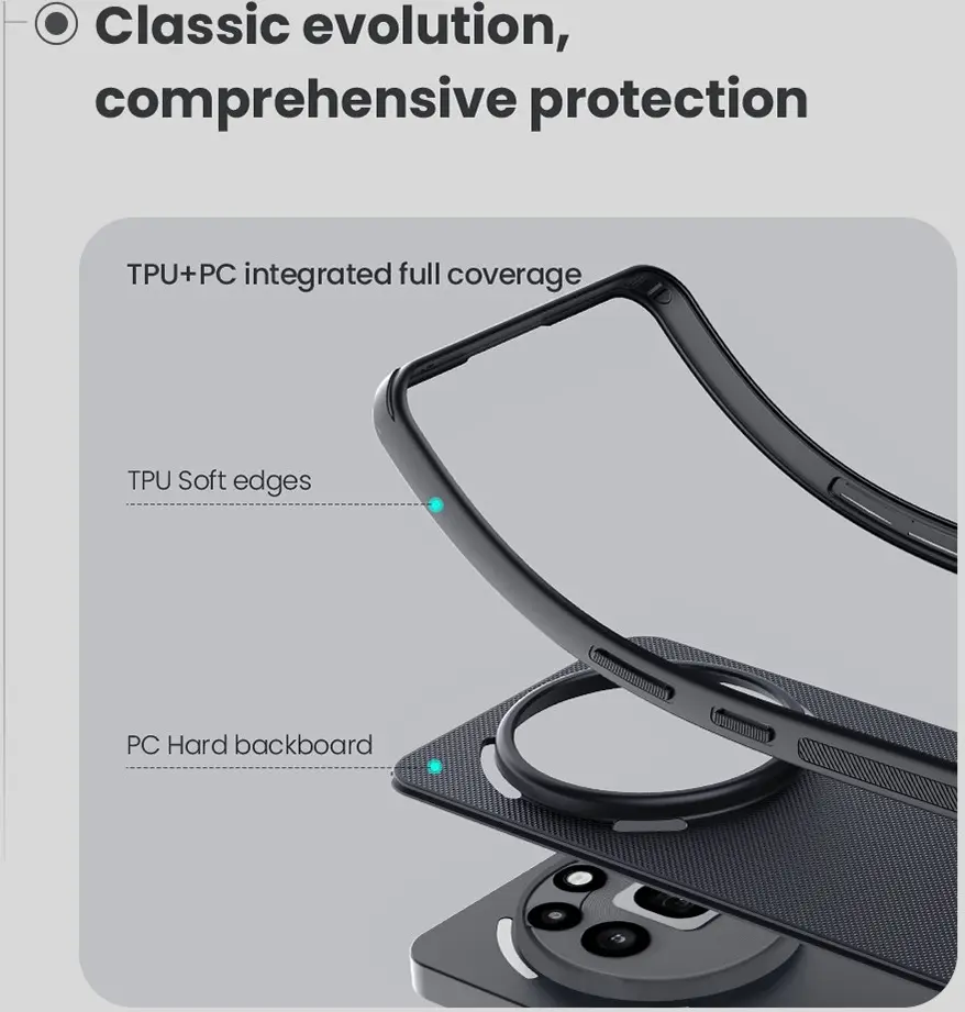 Nillkin Frosted Shield Nothing Phone (3a) Pro Hoesje MagSafe Back Cover Zwart afbeelding 7
