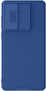 Nillkin CamShield Samsung Galaxy S25 Edge Hoesje Camera Slider Back Cover Blauw