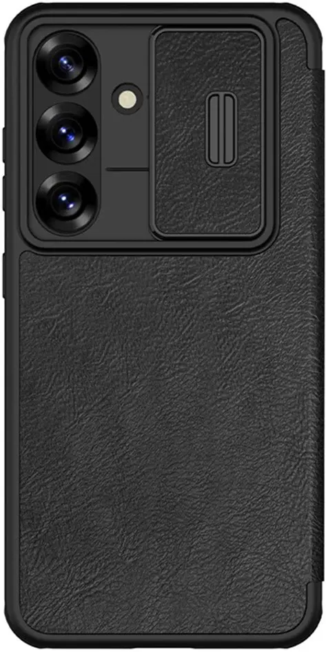 Nillkin Qin Pro Samsung Galaxy A56 Hoesje Book Case met Camera Slider Zwart afbeelding 10