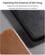 Nillkin Qin Pro Samsung Galaxy A56 Hoesje Book Case met Camera Slider Zwart afbeelding 6