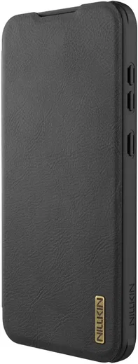Nillkin Qin Pro Samsung Galaxy A56 Hoesje Book Case met Camera Slider Zwart afbeelding 9