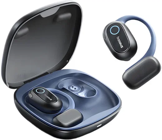 Baseus Bowie MF1 Open-Ear Draadloze Bluetooth Oordopjes Zwart afbeelding 1