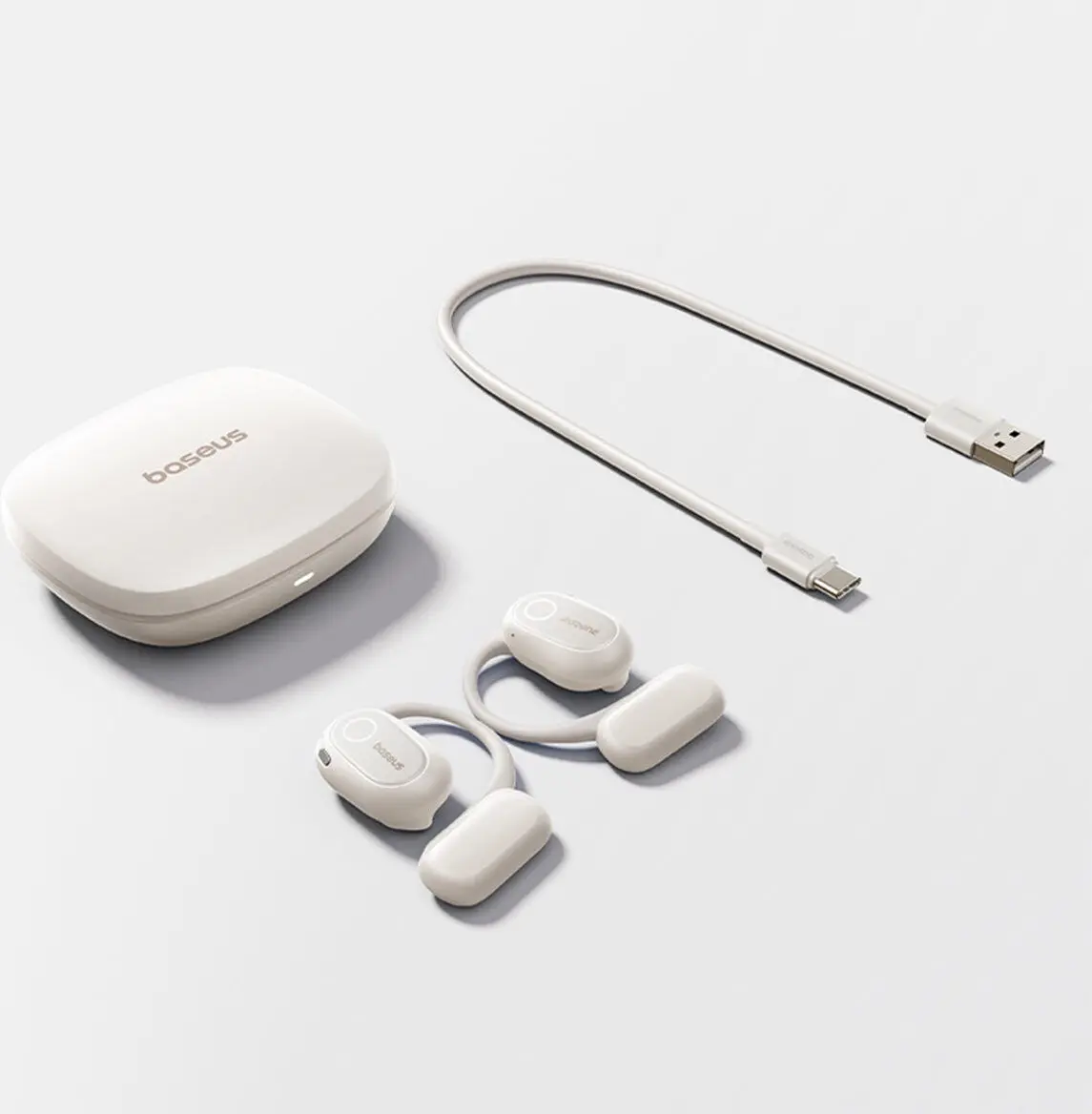 Baseus Bowie MF1 Open-Ear Draadloze Bluetooth Oordopjes Wit afbeelding 11