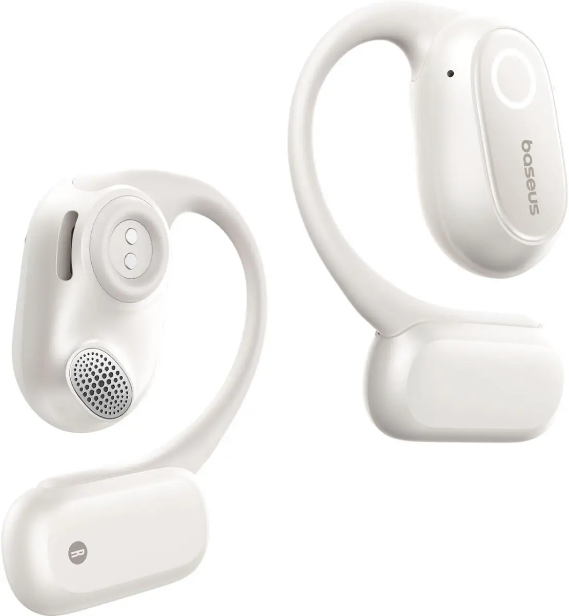 Baseus Bowie MF1 Open-Ear Draadloze Bluetooth Oordopjes Wit afbeelding 2
