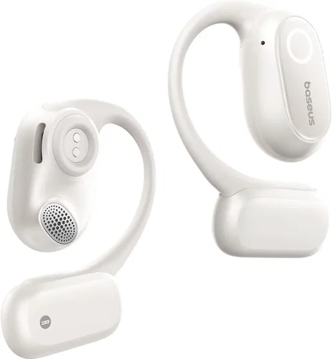 Baseus Bowie MF1 Open-Ear Draadloze Bluetooth Oordopjes Wit afbeelding 2