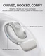 Baseus Bowie MF1 Open-Ear Draadloze Bluetooth Oordopjes Wit afbeelding 4