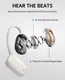Baseus Bowie MF1 Open-Ear Draadloze Bluetooth Oordopjes Wit afbeelding 7