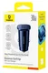 Baseus GoTrip 30W PD Autolader Duo USB-C Poort met Snelladen Zwart afbeelding 10