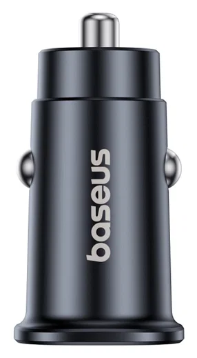 Baseus GoTrip 30W PD Autolader Duo USB-C Poort met Snelladen Zwart afbeelding 5