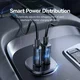 Baseus GoTrip 30W PD Autolader USB-A + USB-C Poort met Snelladen Zwart afbeelding 6