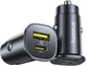 Baseus GoTrip 30W PD Autolader USB-A + USB-C Poort met Snelladen Zwart afbeelding 2