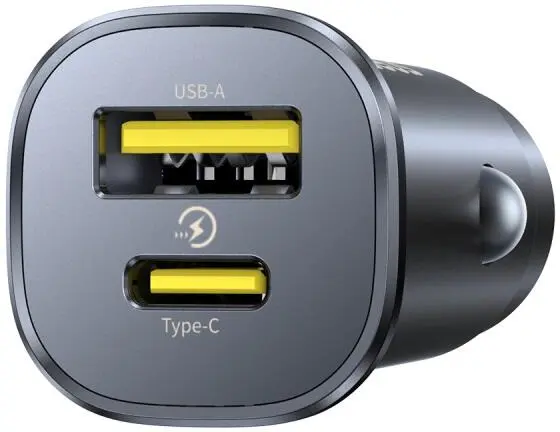 Baseus GoTrip 30W PD Autolader USB-A + USB-C Poort met Snelladen Zwart afbeelding 12