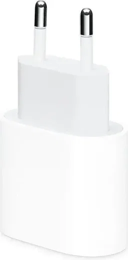 Originele Apple 20W Power Adapter USB-C Fast Charge Adapter - Wit afbeelding 1