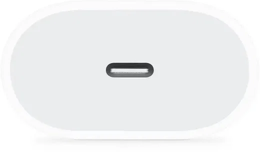 Originele Apple 20W Power Adapter USB-C Fast Charge Adapter - Wit afbeelding 2