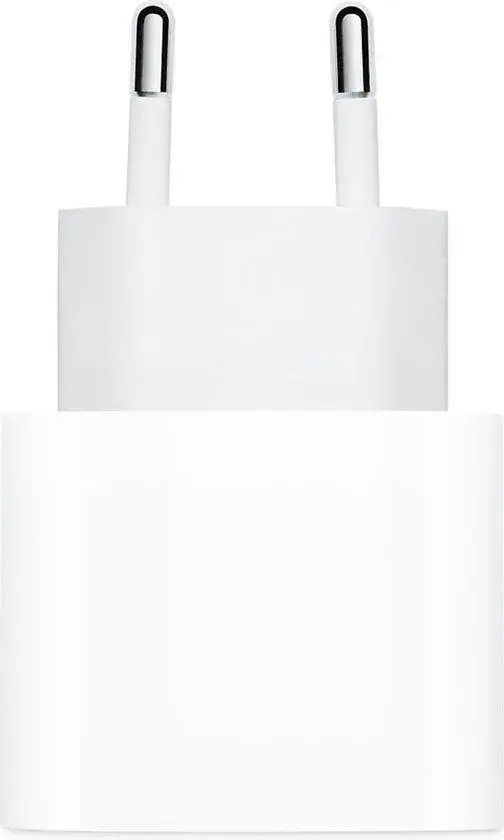 Originele Apple 20W Power Adapter USB-C Fast Charge Adapter - Wit afbeelding 3