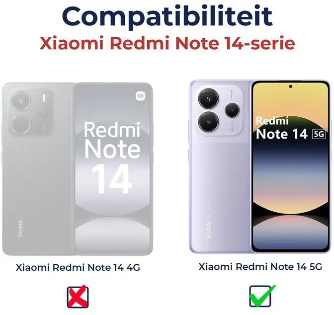 Xiaomi Redmi Note 14 5G Hoesje Dun TPU Back Cover Transparant afbeelding 4