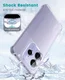 Xiaomi Redmi Note 14 5G Hoesje Schokbestendig en Dun TPU Back Cover Transparant afbeelding 2
