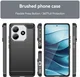 Xiaomi Redmi Note 14 5G Hoesje Geborsteld TPU Flexibele Back Cover Zwart afbeelding 8