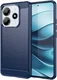 Xiaomi Redmi Note 14 5G Hoesje Geborsteld TPU Flexibele Back Cover Blauw