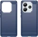 Xiaomi Redmi Note 14 5G Hoesje Geborsteld TPU Flexibele Back Cover Blauw afbeelding 2