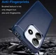 Xiaomi Redmi Note 14 5G Hoesje Geborsteld TPU Flexibele Back Cover Blauw afbeelding 4