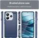 Xiaomi Redmi Note 14 5G Hoesje Geborsteld TPU Flexibele Back Cover Blauw afbeelding 8
