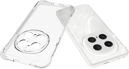 Honor Magic 7 Pro Hoesje Schokbestendig en Dun TPU Back Cover Transparant afbeelding 4