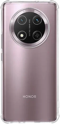 Honor Magic 7 Lite Hoesje Schokbestendig en Dun TPU Back Cover Transparant afbeelding 2