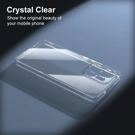Oppo Reno 13 F Hoesje Dun TPU Back Cover Transparant afbeelding 6