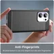 Oppo Reno 13 F Hoesje Geborsteld TPU Flexibele Back Cover Zwart afbeelding 6