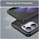Oppo Reno 13 F Hoesje Geborsteld TPU Flexibele Back Cover Zwart afbeelding 7