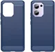 Oppo Reno 13 F Hoesje Geborsteld TPU Flexibele Back Cover Blauw afbeelding 2