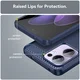 Oppo Reno 13 F Hoesje Geborsteld TPU Flexibele Back Cover Blauw afbeelding 7