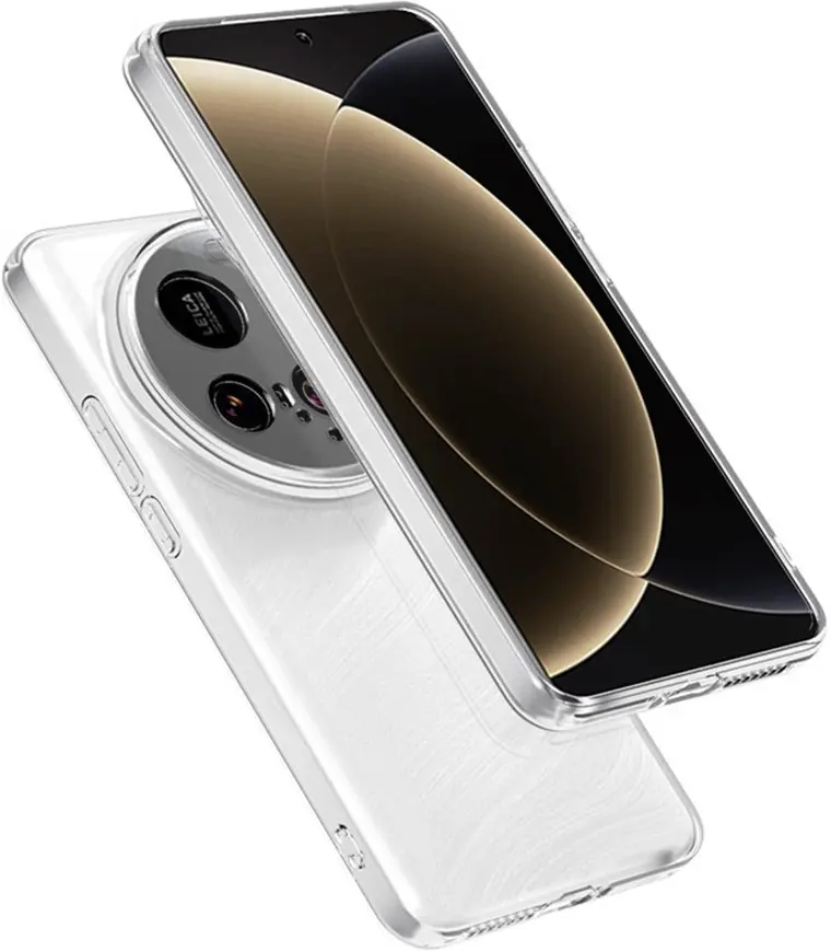 Xiaomi 15 Ultra Hoesje Dun TPU Back Cover Transparant afbeelding 3