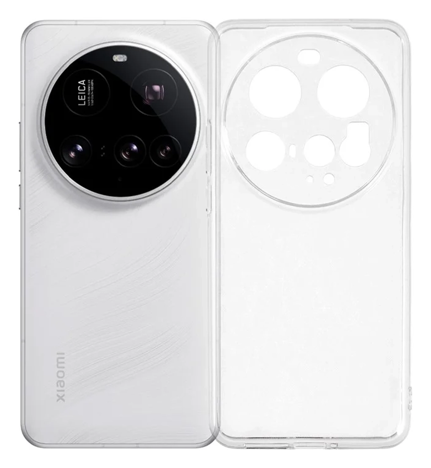 Xiaomi 15 Ultra Hoesje Dun TPU Back Cover Transparant afbeelding 1