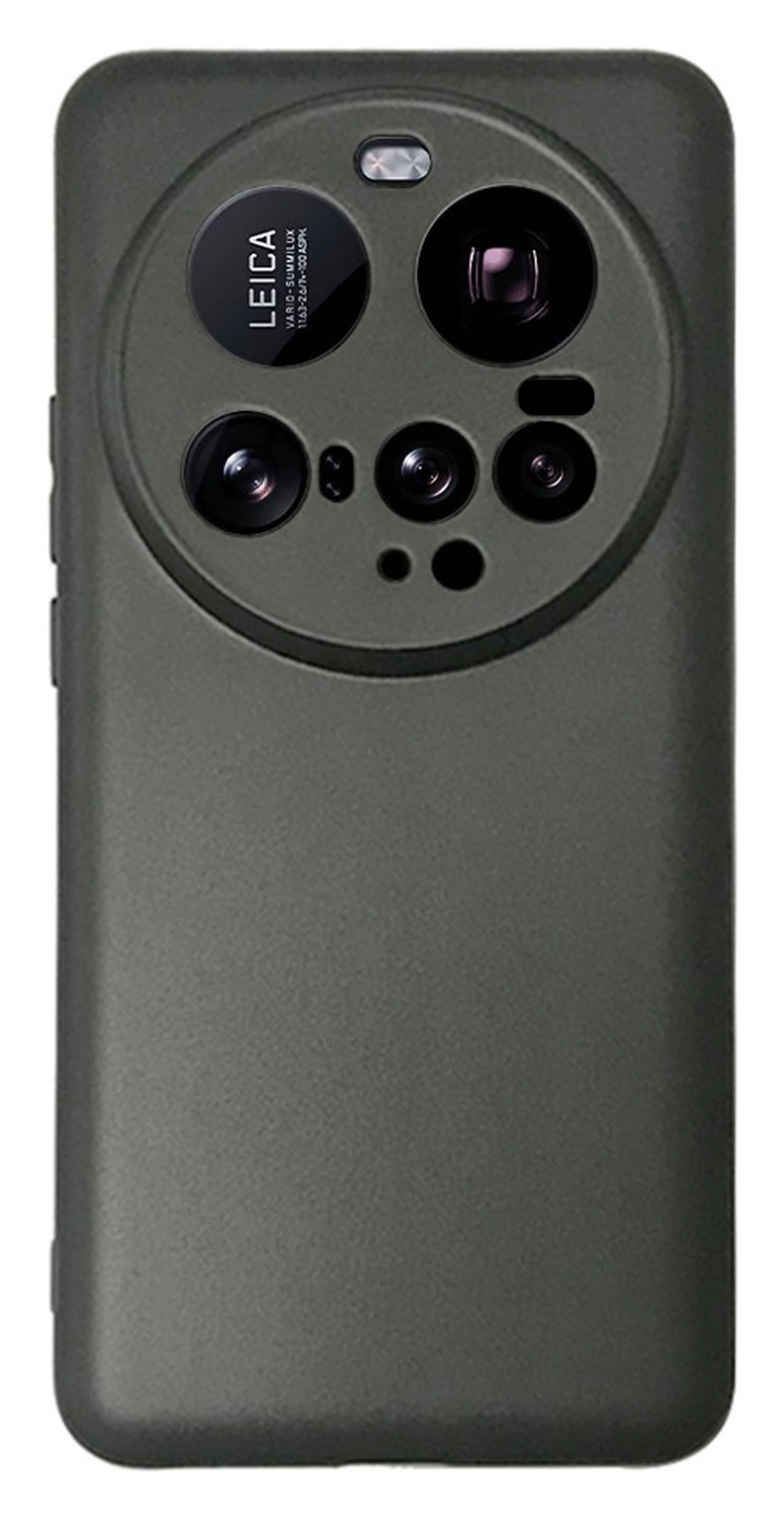 Xiaomi 15 Ultra Hoesje Dun TPU Back Cover Matte Zwart afbeelding 1