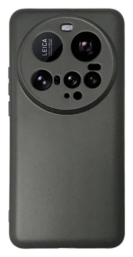Xiaomi 15 Ultra Hoesje Dun TPU Back Cover Matte Zwart afbeelding 1