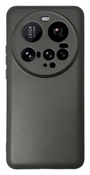 Xiaomi 15 Ultra Hoesje Dun TPU Back Cover Matte Zwart